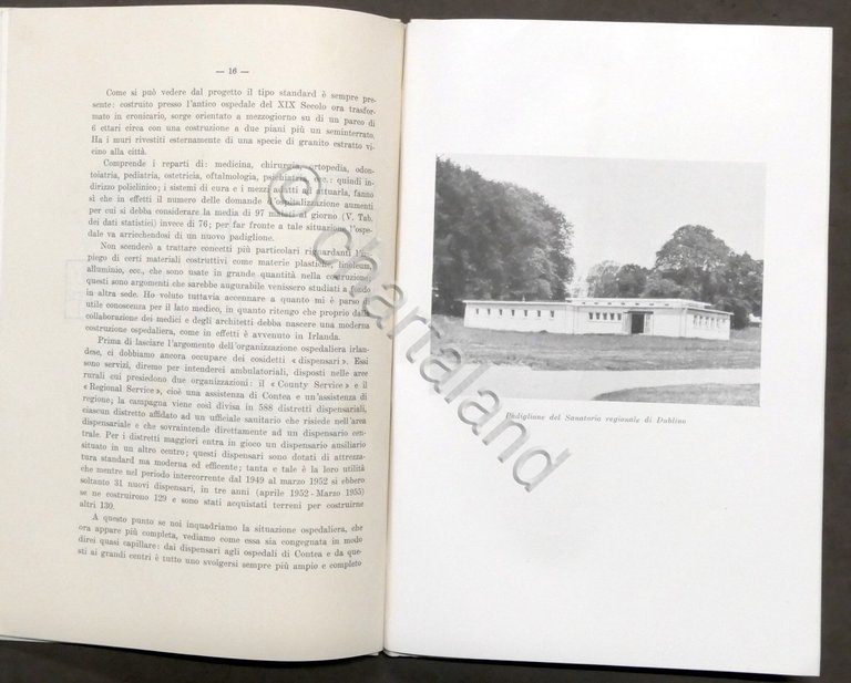 Adalberto Donna - La situazione ospedaliera irlandese 1956 - ed. …
