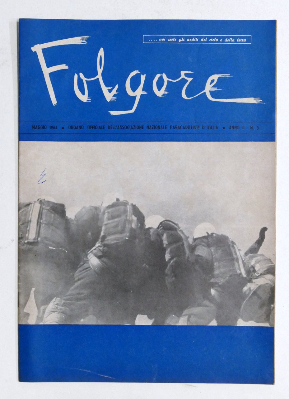 Aeronautica - Folgore - Giornale dei Paracadutisti - N. 5 …
