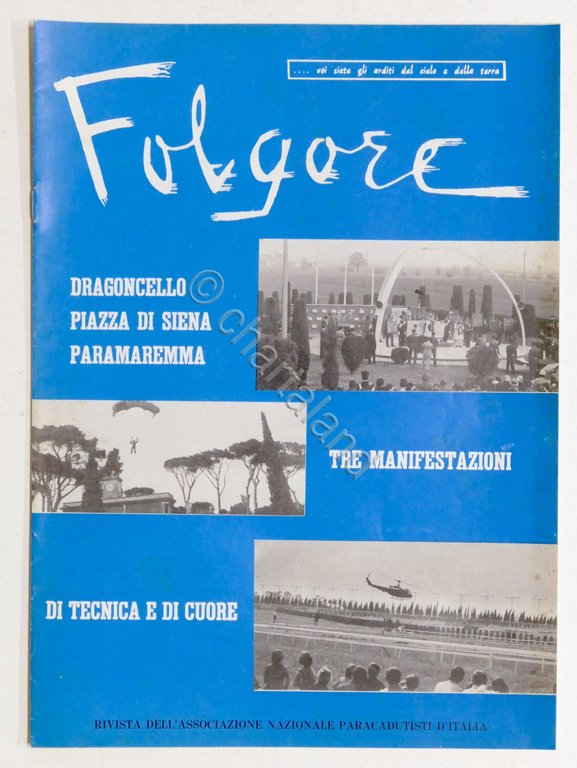 Aeronautica - Folgore - Rivista Paracadutisti d'Italia - N. 5 …