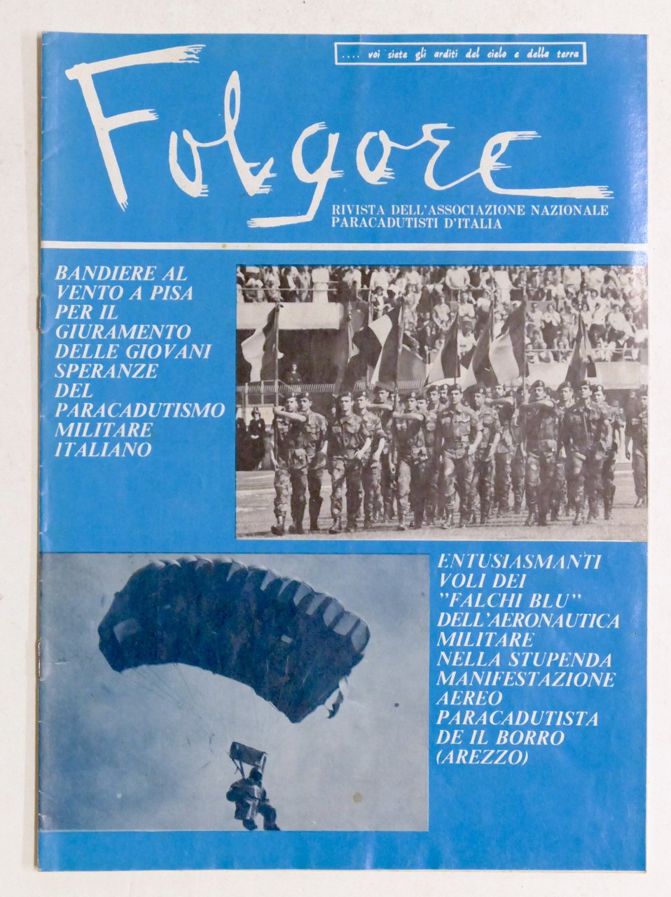 Aeronautica - Folgore - Rivista Paracadutisti d'Italia - N. 6 …
