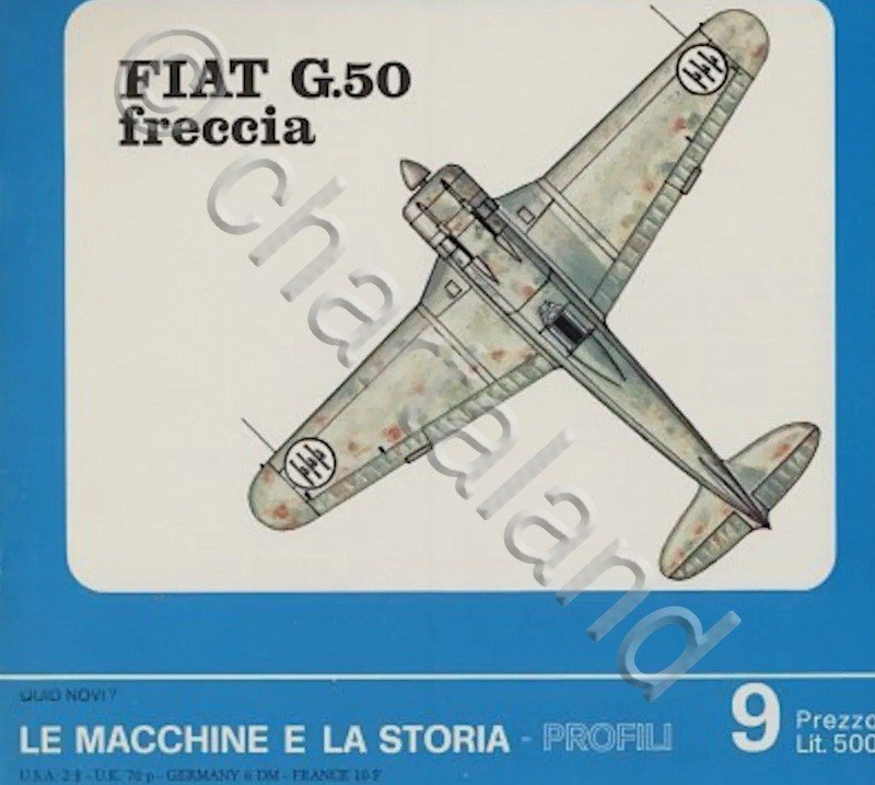 Aeronautica - Macchine e storia Profili - FIAT G. 50 …