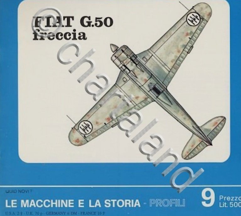 Aeronautica - Macchine e storia Profili - FIAT G. 50 …