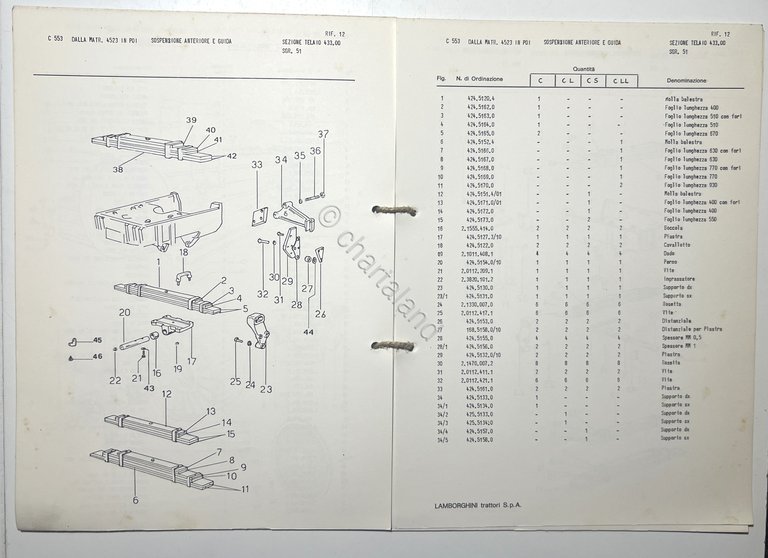 Aggiornamento Catalogo per Inserimento Nuovo Motore - C 553 - …
