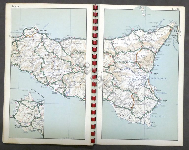 AGIP - Carta Automobilistica d'Italia - 1954 | Immagine Gallery 4