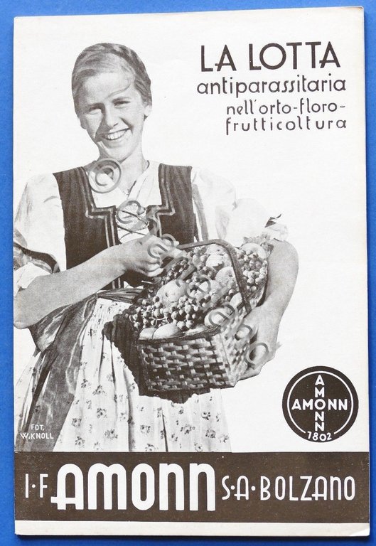 Agraria - La lotta antiparassitaria - Amonn - ed. 1937 | Immagine Gallery 3