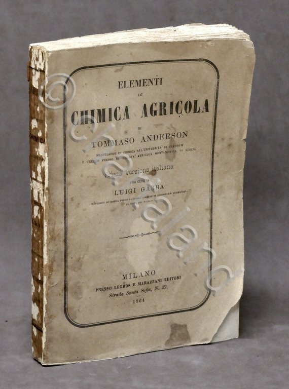 Agraria - T. Anderson - Elementi di chimica agricola - …