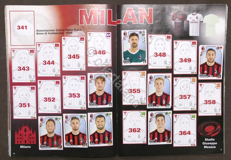 Album - Figurine Panini - Calciatori 2017 / 2018