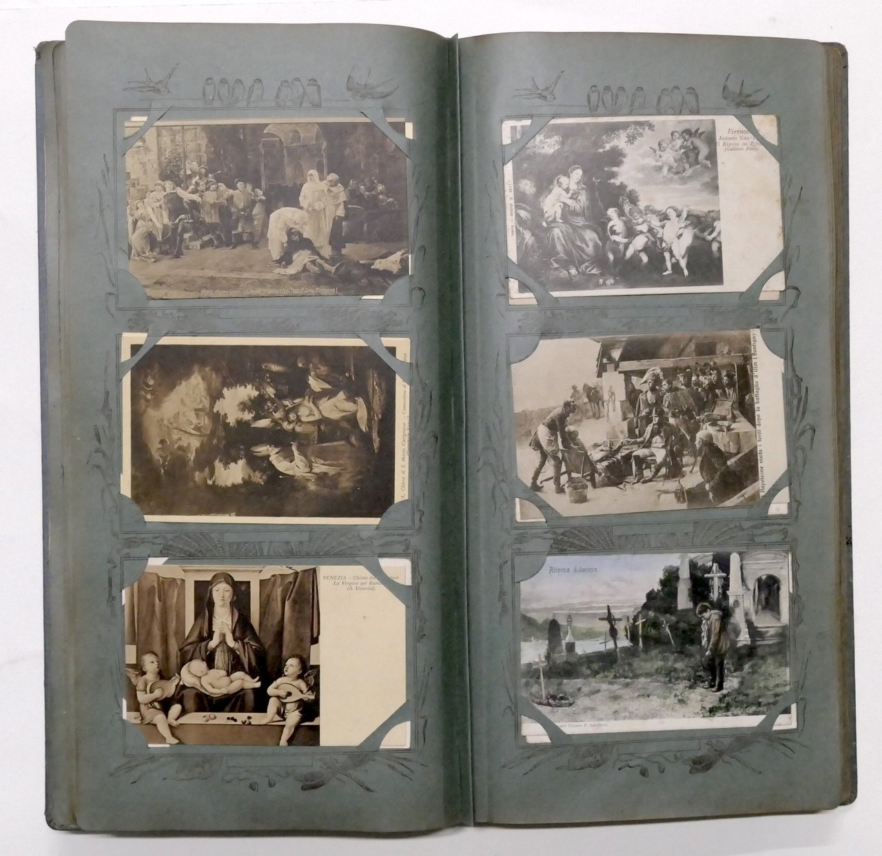 Album 194 Cartoline postali piccolo formato - primo novecento - …