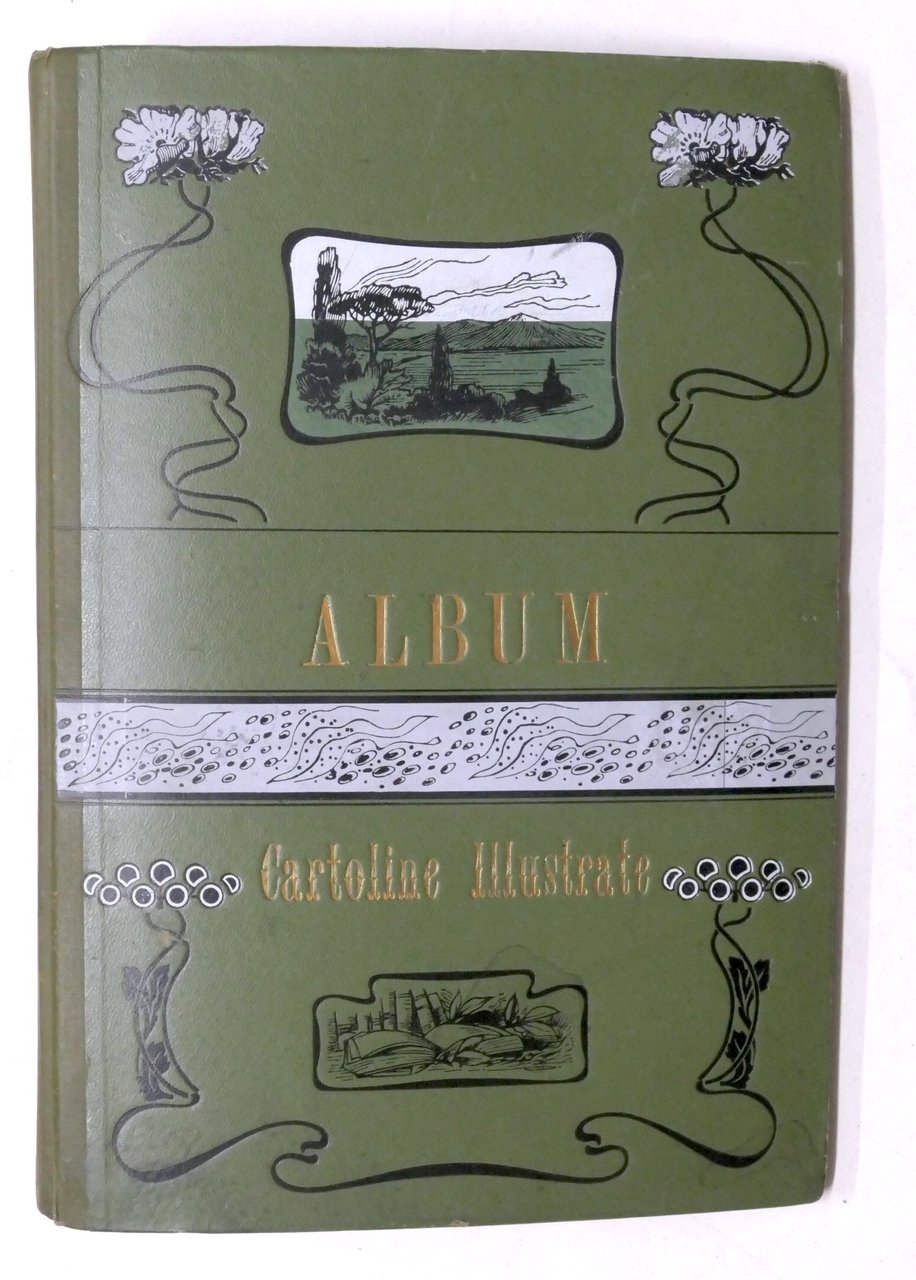 Album d'epoca per cartoline piccolo formato - prima metà del … | Immagine principale