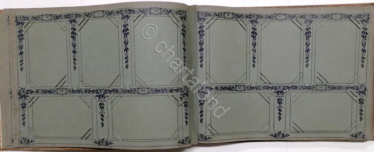 Album d'epoca per cartoline postali formato piccolo - primo '900 …