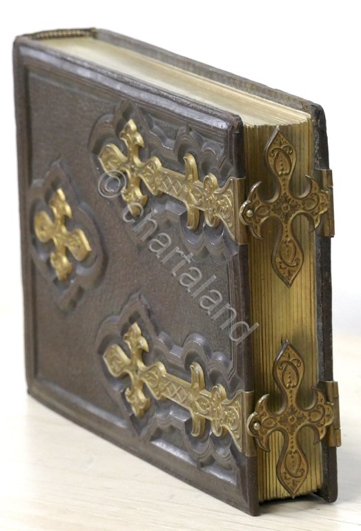 Album d'epoca per raccolta di fotografie - fine '800 - …