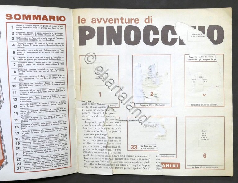 Album da recupero - Figurine Panini - Le avventure di …