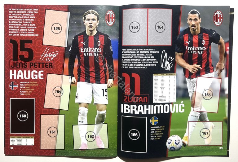 Album Figurine - AC Milan Official Sticker Collection 2020-2021 Vuoto | Immagine Gallery 3