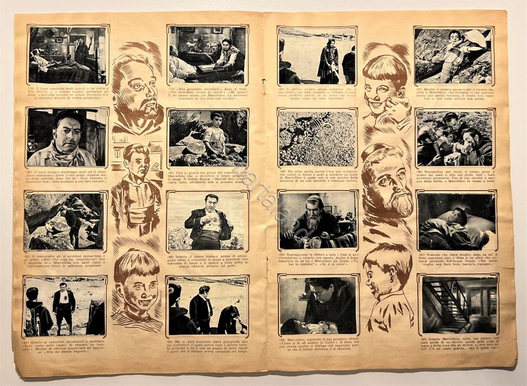 Album Figurine - Marcellino Pane e Vino - ed. 1956 …