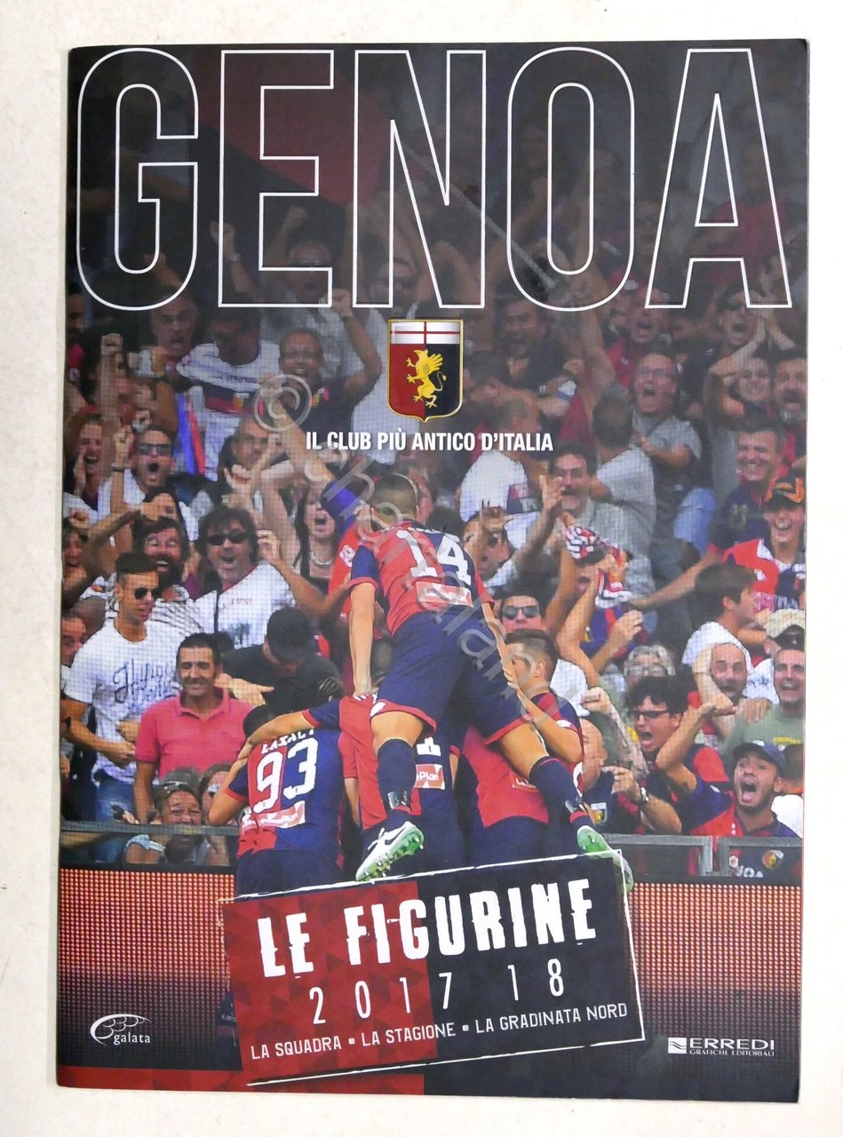 Album Figurine Calciatori Genoa 2017 - 2018