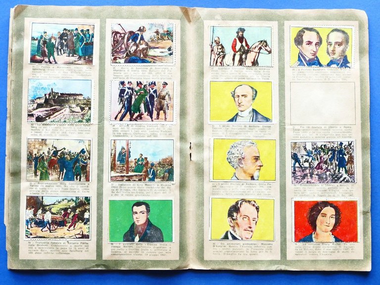 Album figurine incompleto - Eroi del Risorgimento Edizioni Rinascimento, Milano | Immagine Gallery 5