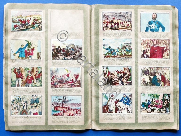 Album figurine incompleto - Eroi del Risorgimento Edizioni Rinascimento, Milano | Immagine Gallery 6