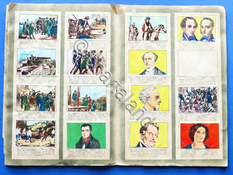 Album figurine incompleto - Eroi del Risorgimento Edizioni Rinascimento, Milano | Immagine Gallery 9