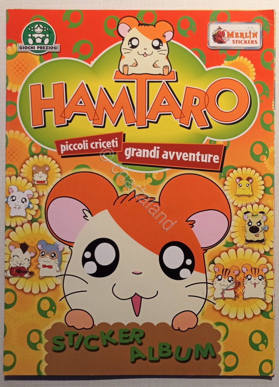 Album Figurine Merlin Stickers - Hamtaro: Piccoli criceti Grandi avventure …