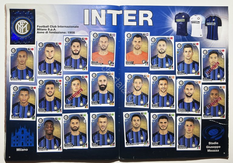 Album Figurine Panini - Calciatori 2017 - 2018 Completo, no … | Immagine Gallery 2