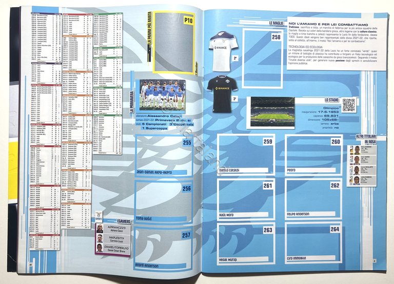 Album Figurine Panini - Calciatori 2021 - 2022 Vuoto con … | Immagine Gallery 2