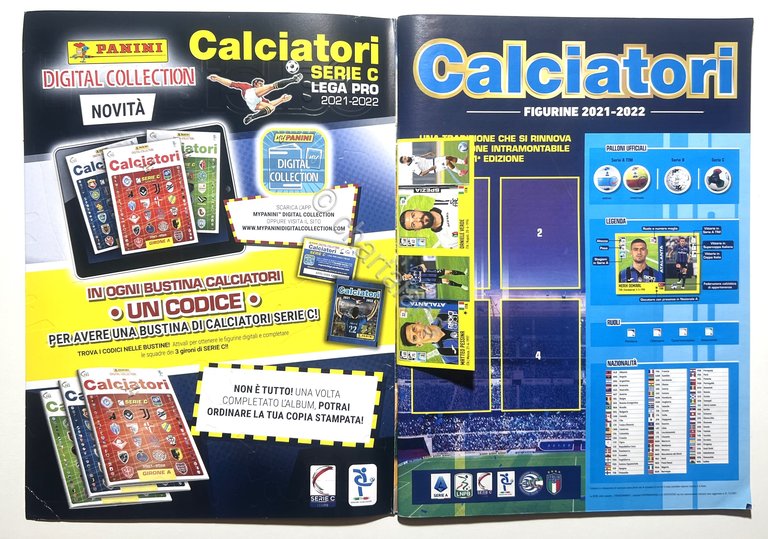 Album Figurine Panini - Calciatori 2021 - 2022 Vuoto con … | Immagine Gallery 3