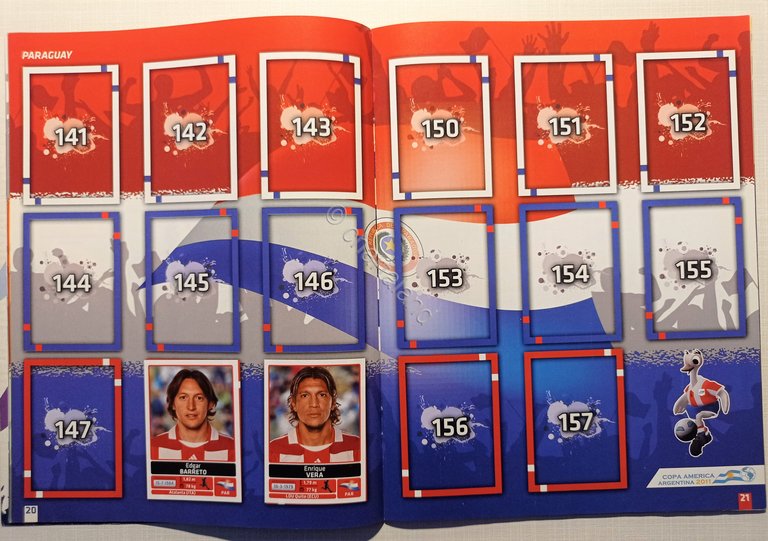 Album Figurine Panini - Copa America Argentina 2011