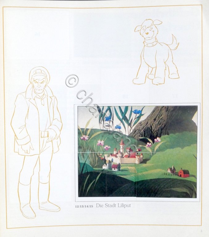 Album Figurine Panini - Die unwahrscheinlichen Abenteuer des Gulliver - … | Immagine Gallery 3