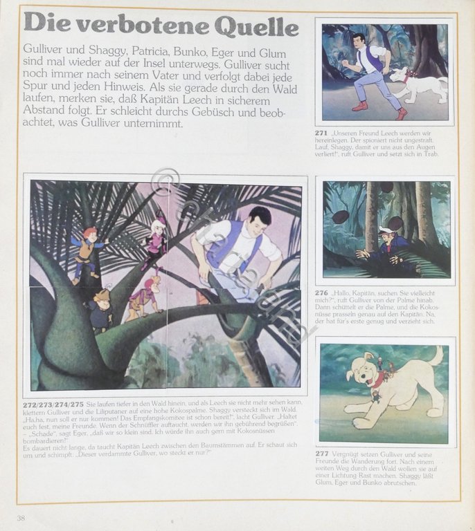 Album Figurine Panini - Die unwahrscheinlichen Abenteuer des Gulliver - … | Immagine Gallery 6