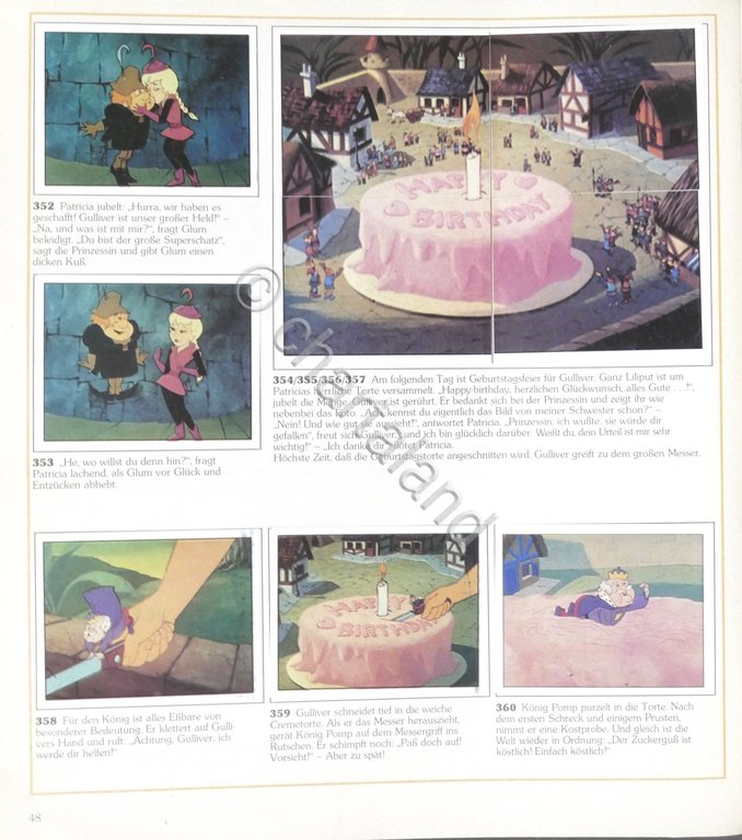 Album Figurine Panini - Die unwahrscheinlichen Abenteuer des Gulliver - … | Immagine Gallery 7