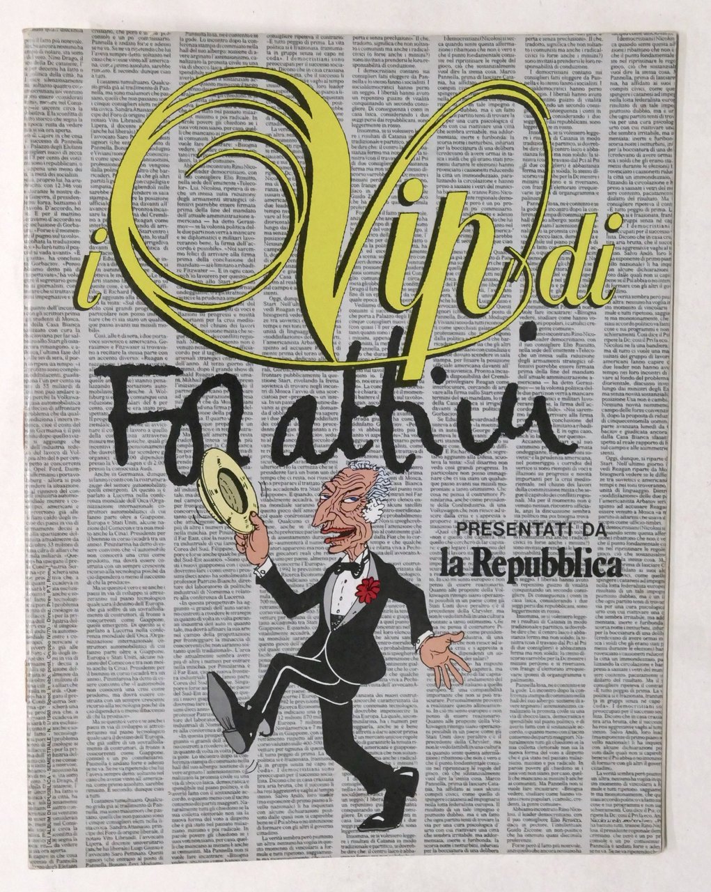 Album figurine Panini - i VIP di Forattini presentati da … | Immagine principale