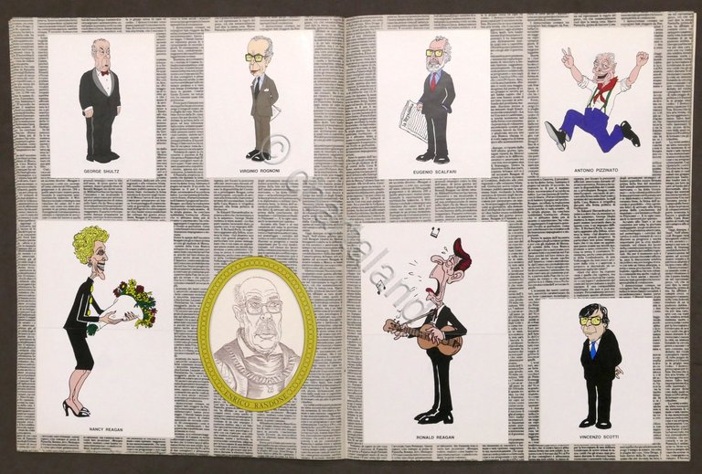 Album figurine Panini - i VIP di Forattini presentati da … | Immagine Gallery 10