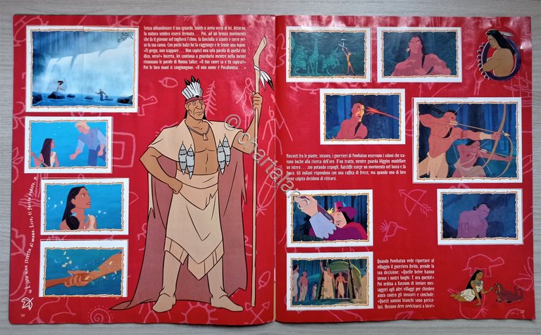 Album Figurine Panini - Walt & Disney - Pocahontas - …