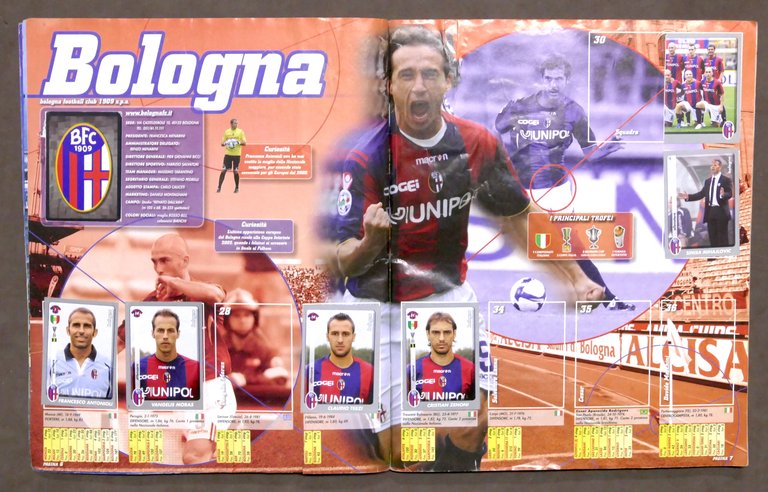 Album Figurine Panini Calciatori 2008 / 2009 - Da Recupero