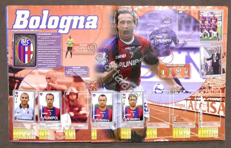 Album Figurine Panini Calciatori 2008 / 2009 - Da Recupero