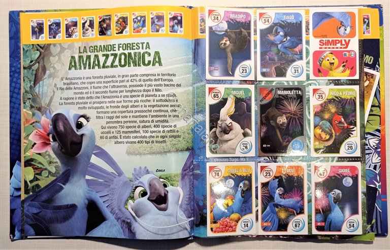 Album Figurine Simply Market - Tutti nel Pallone! - Blue …