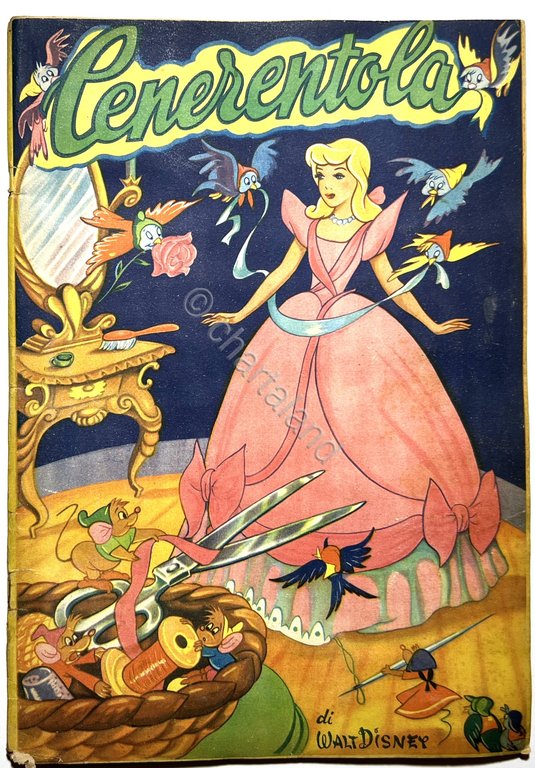 Album Figurine Walt Disney - Cenerentola - ed. 1953 Collezioni Lampo
