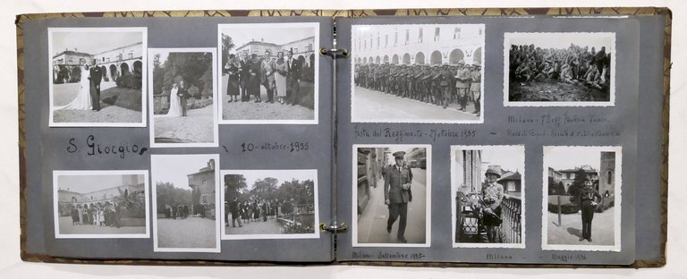 Album fotografie Scuola Ufficiali Spoleto / 7° Regt. Fanteria Cuneo …