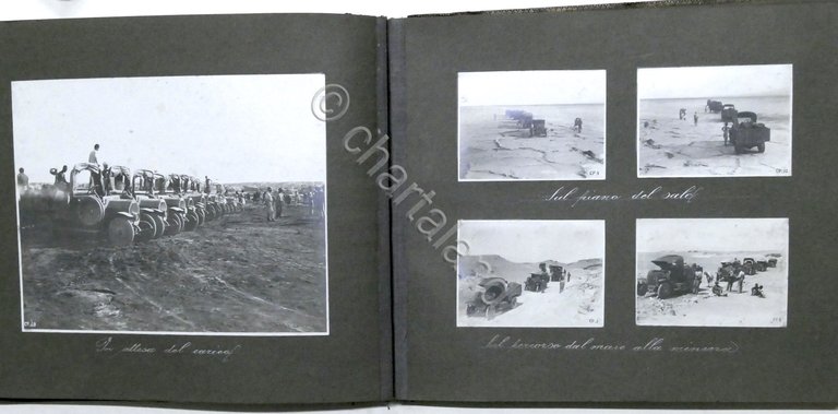 Album fotografie Società Mineraria Coloniale - Sorgenti di Potassa Eritrea 1919