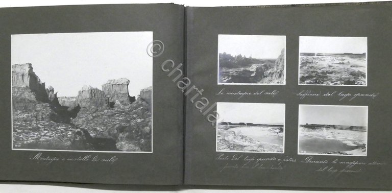 Album fotografie Società Mineraria Coloniale - Sorgenti di Potassa Eritrea …