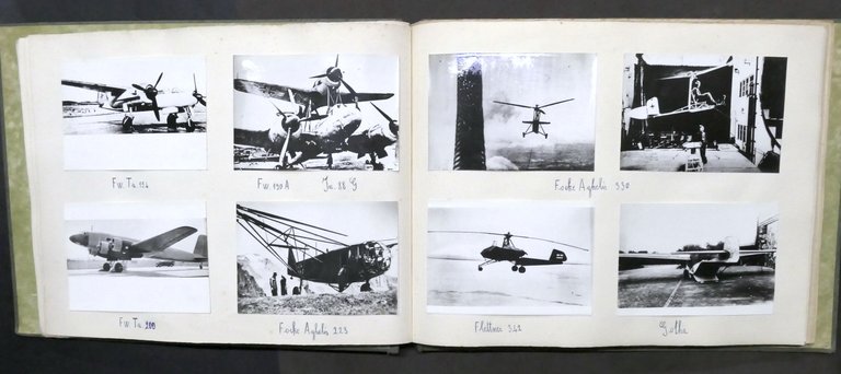 Album Raccolta Fotografie Aeronautica Luftwaffe - USAAF - Kamikaze