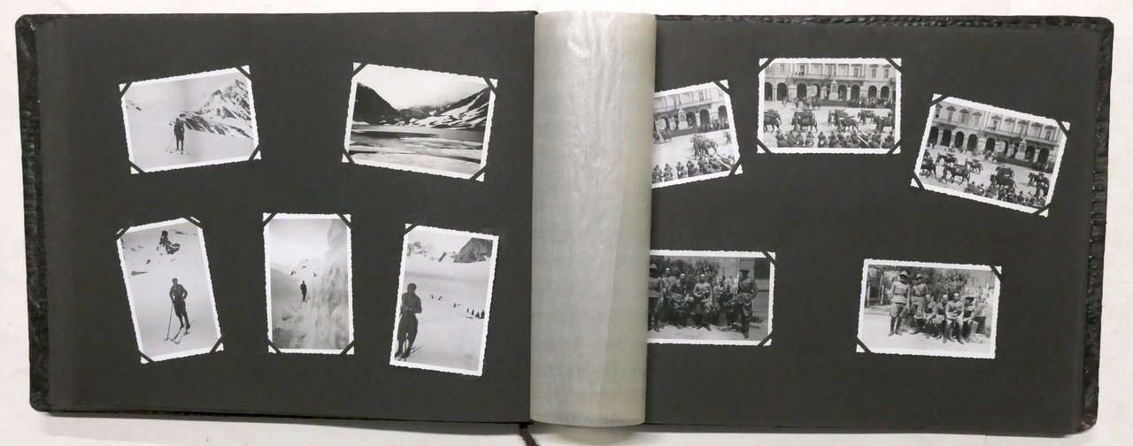 Album raccolta fotografie Alpini - Montagne Nord Italia - anni …