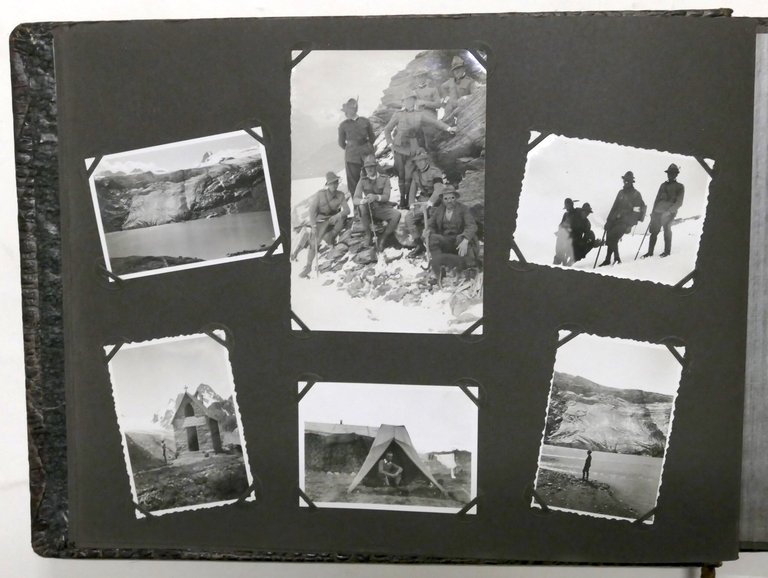 Album raccolta fotografie Alpini - Montagne Nord Italia - anni …