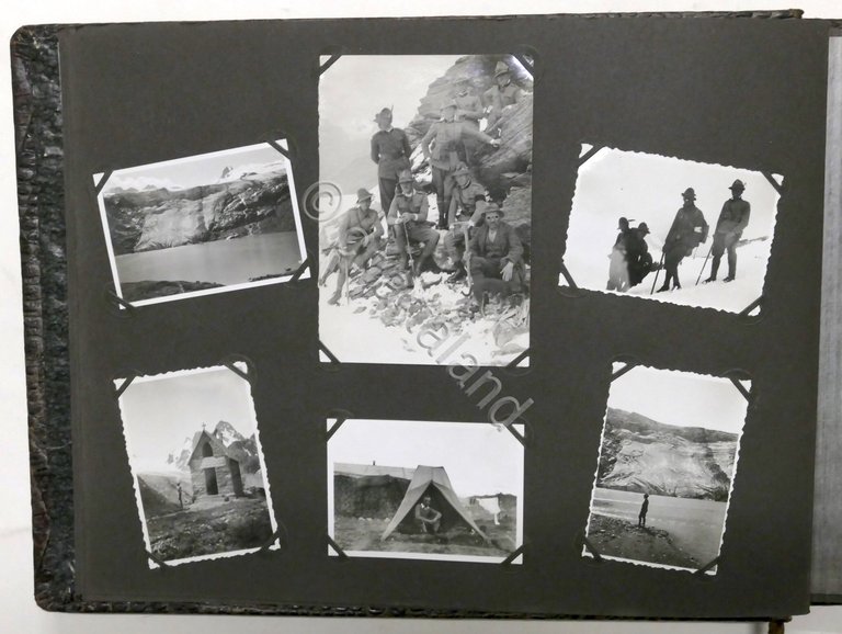 Album raccolta fotografie Alpini - Montagne Nord Italia - anni …