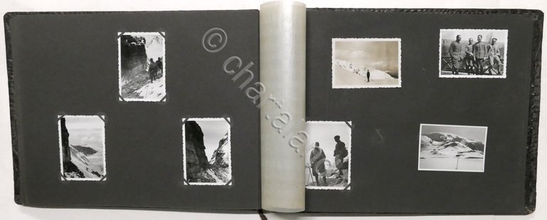 Album raccolta fotografie Alpini - Montagne Nord Italia - anni …