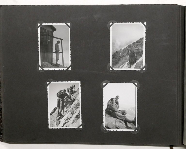 Album raccolta fotografie Alpini - Montagne Nord Italia - anni …