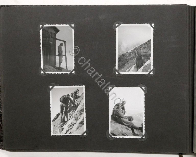 Album raccolta fotografie Alpini - Montagne Nord Italia - anni …