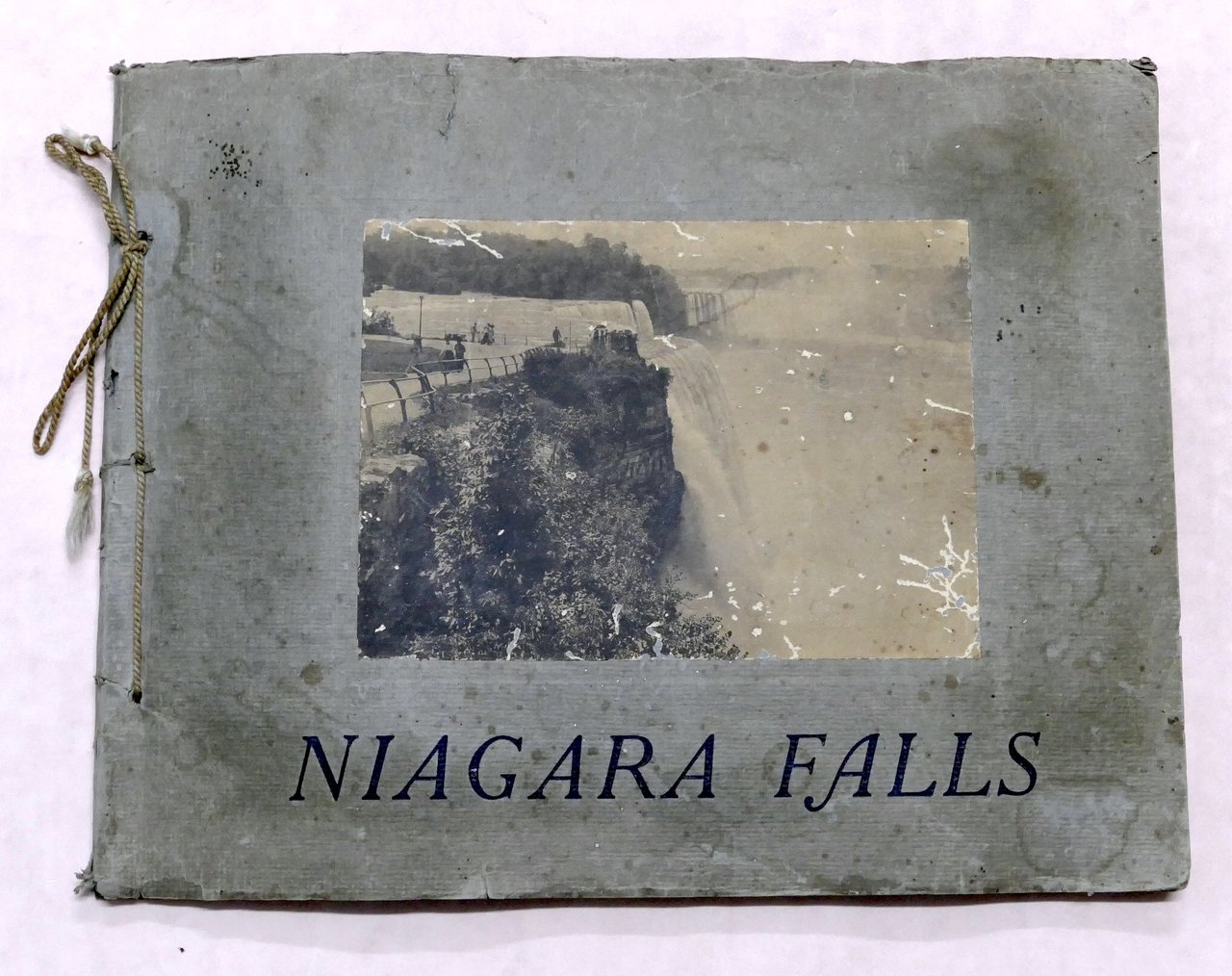 Album raccolta stampe fotografiche d'epoca Niagara Falls - 1900 ca. …