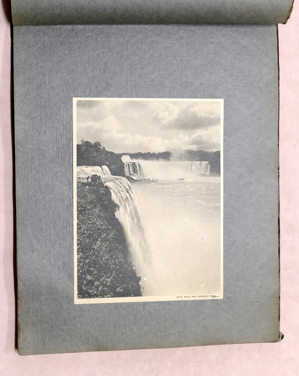 Album raccolta stampe fotografiche d'epoca Niagara Falls - 1900 ca. …