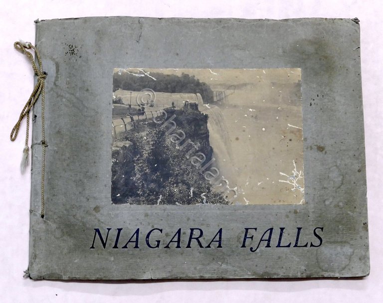Album raccolta stampe fotografiche d'epoca Niagara Falls - 1900 ca. …